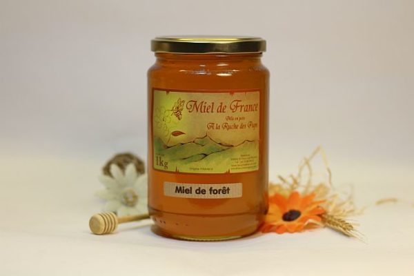 Pot de miel de foret